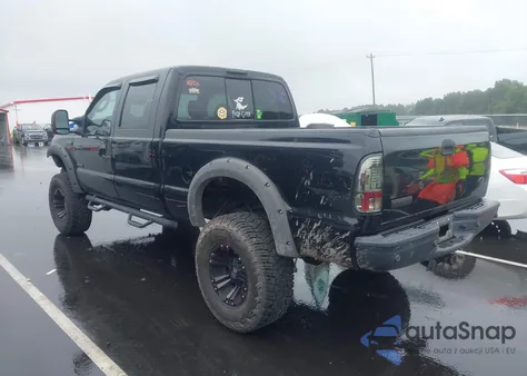 2006 Ford F250 Super Duty из США, поврежденный, VIN 1FTSW21P36EA64169